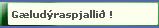 Gludraspjalli !