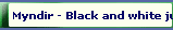 Myndir - Black and white juli