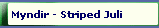 Myndir - Striped Juli