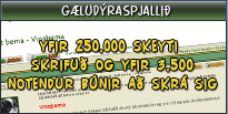 gaeludyraspjallid